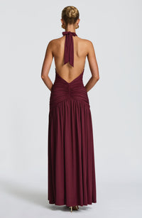 Vestido Maxi Halter Emma
