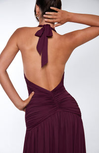 Vestido Maxi Halter Emma
