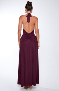 Vestido Maxi Halter Emma