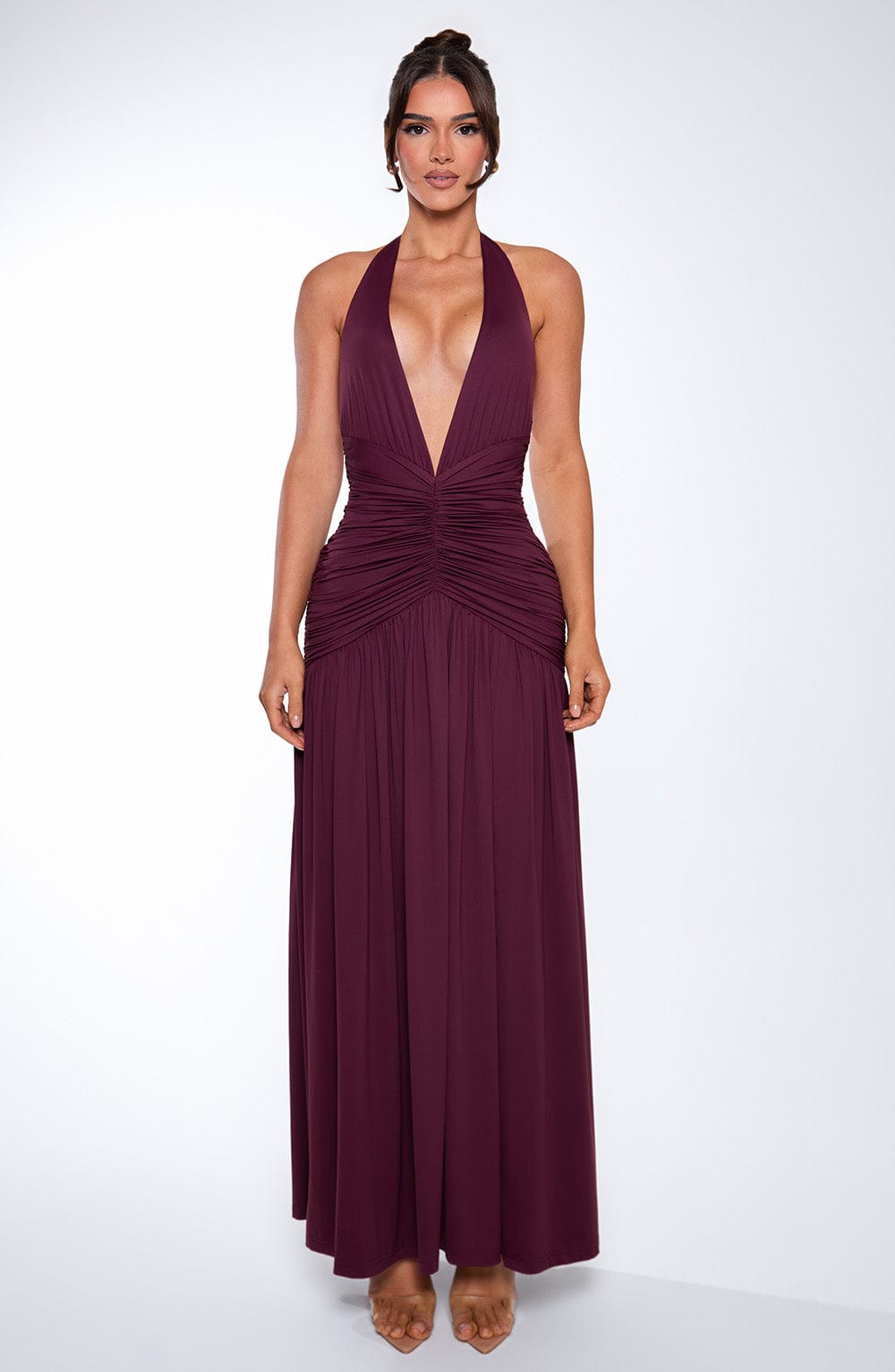 Vestido Maxi Halter Emma