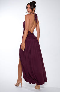 Vestido Maxi Halter Iria