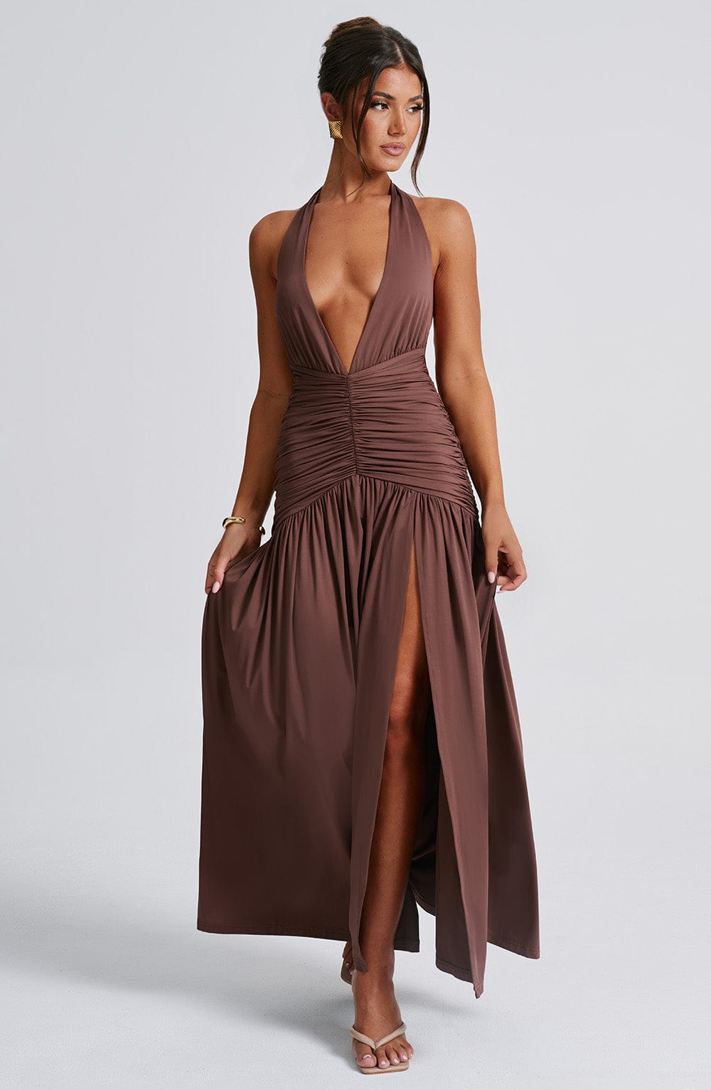 Vestido Maxi Halter Emma