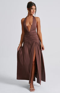 Vestido Maxi Halter Emma