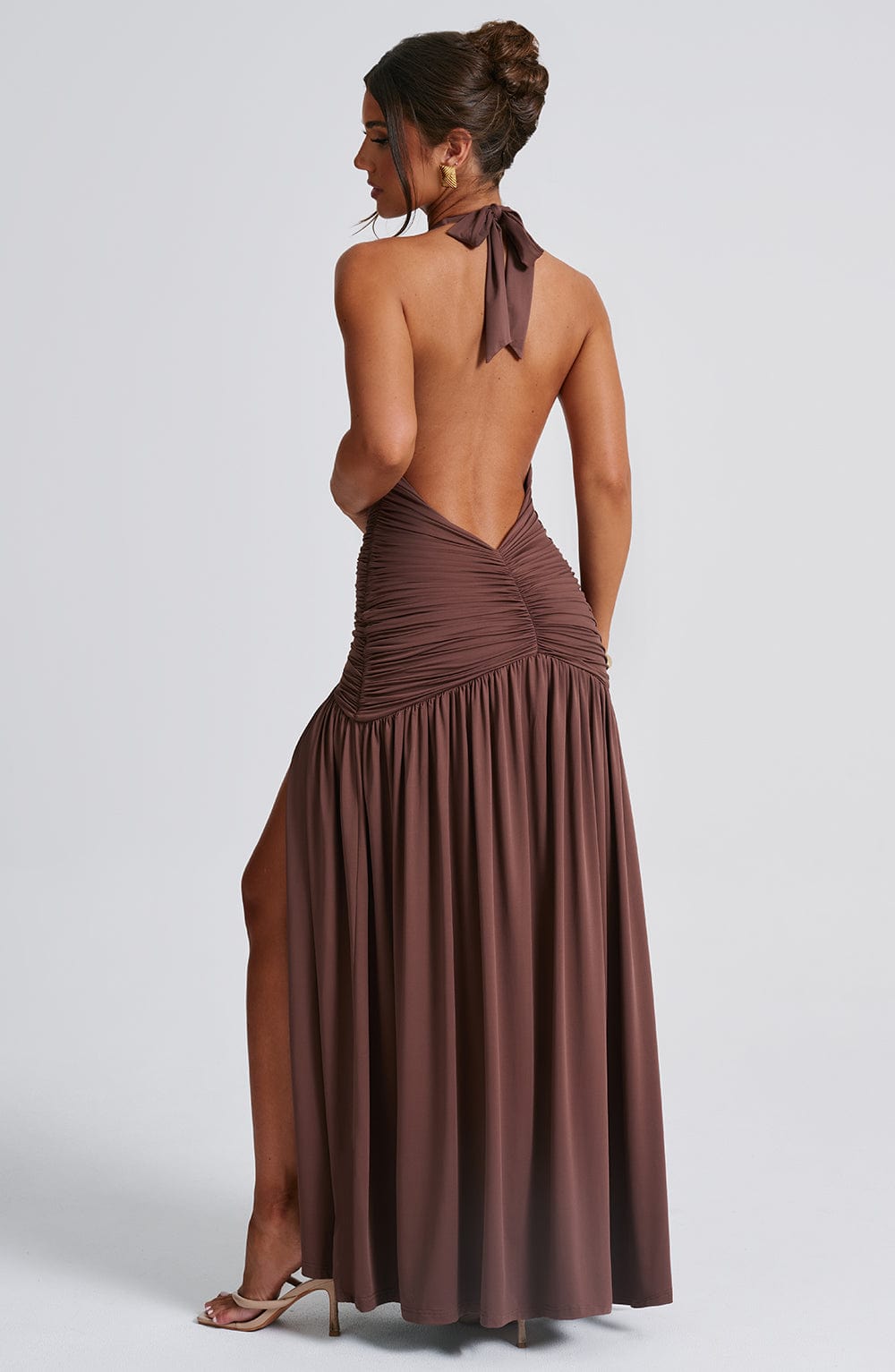 Vestido Maxi Halter Emma