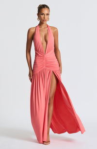 Vestido Maxi Halter Emma