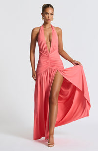 Vestido Maxi Halter Iria