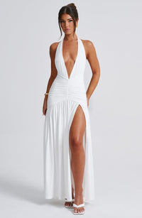 Vestido Maxi Halter Emma