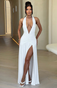 Vestido Maxi Halter Emma
