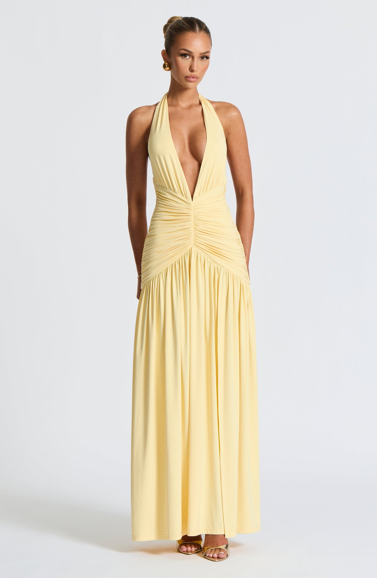 Vestido Maxi Halter Emma