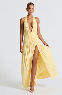 Vestido Maxi Halter Emma