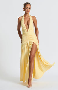 Vestido Maxi Halter Emma