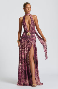 Vestido Maxi Halter Ona