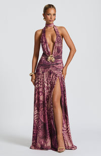 Vestido Maxi Halter Ona