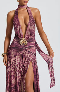 Vestido Maxi Halter Ona