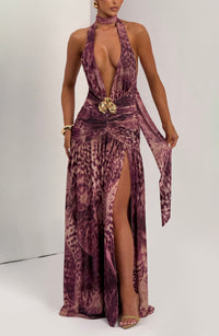 Vestido Maxi Halter Ona
