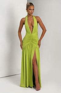 Vestido Maxi Halter Iria