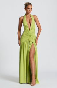 Vestido Maxi Halter Emma