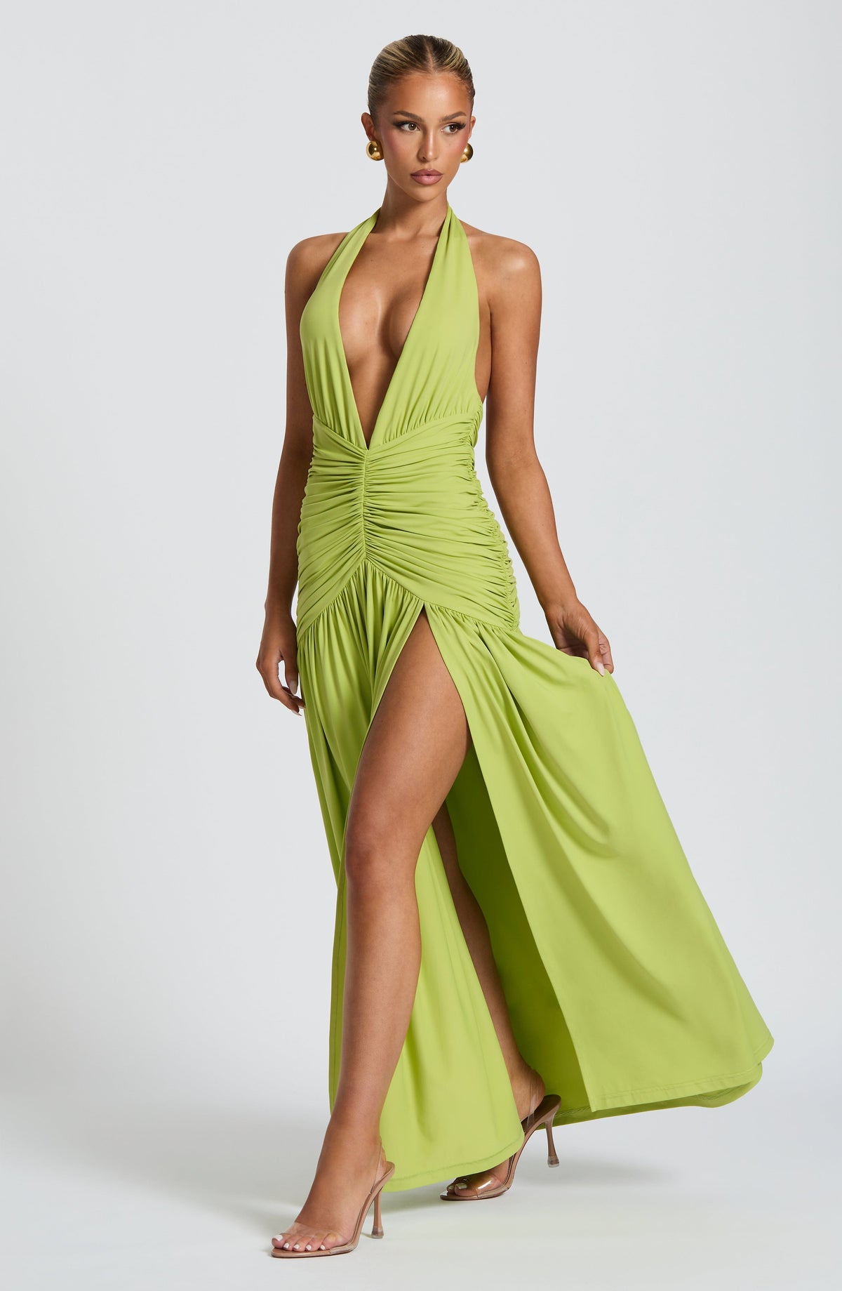 Vestido Maxi Halter Emma