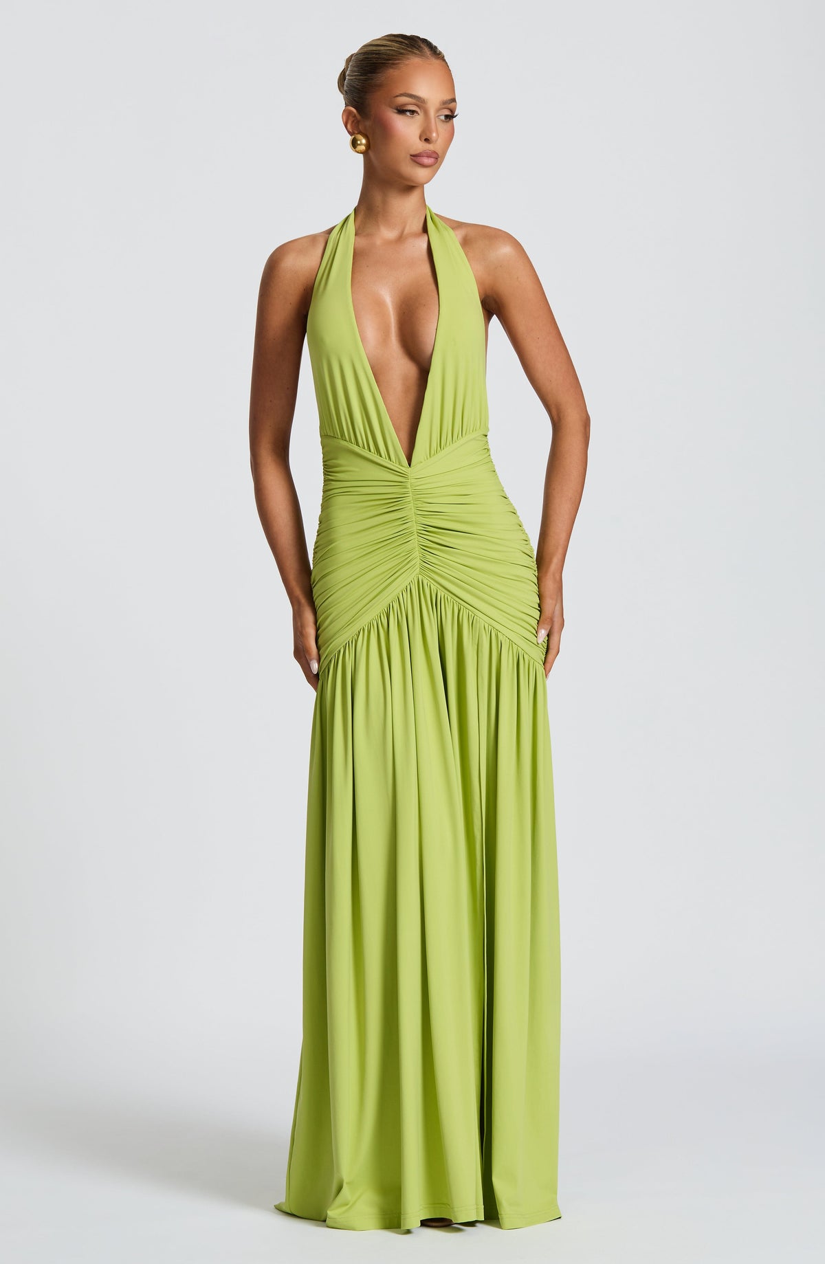 Vestido Maxi Halter Iria