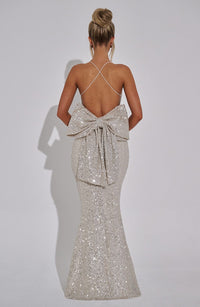 Vestido Maxi con Brillo Lara