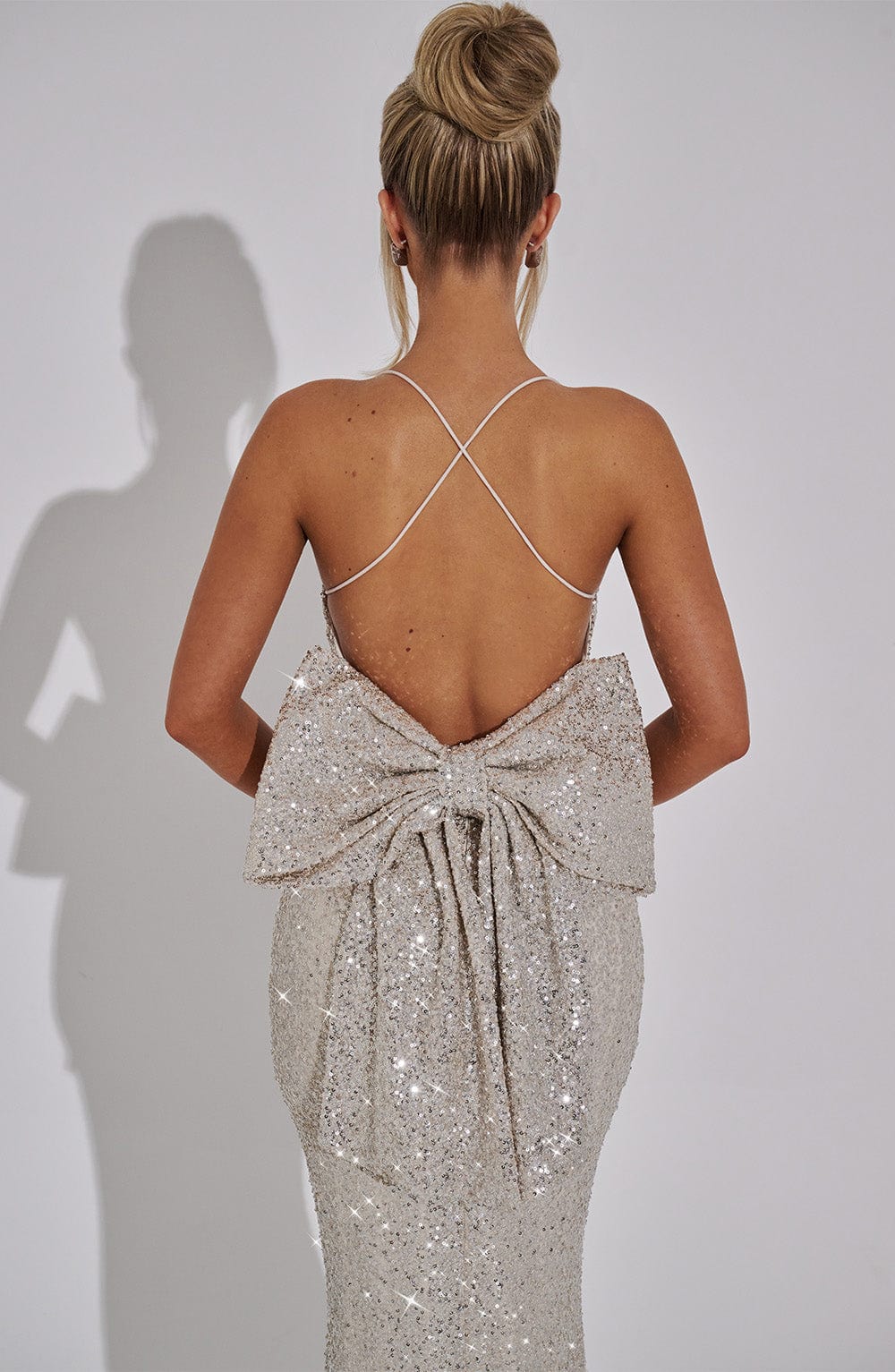 Vestido Maxi con Brillo Lara