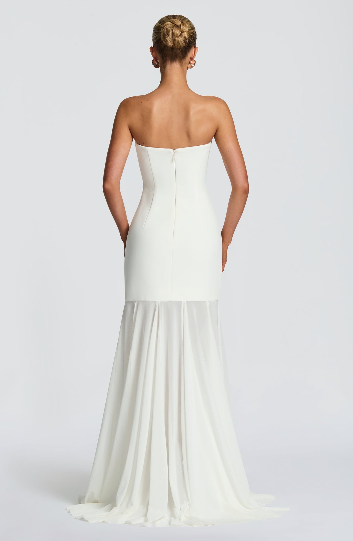 Vestido Maxi Palabra de Honor Jimena Alexandra