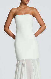 Vestido Maxi Palabra de Honor Jimena Alexandra