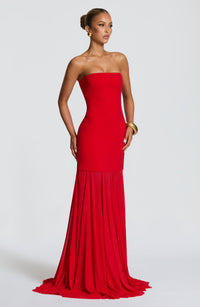 Vestido Maxi Palabra de Honor Jimena Mireia