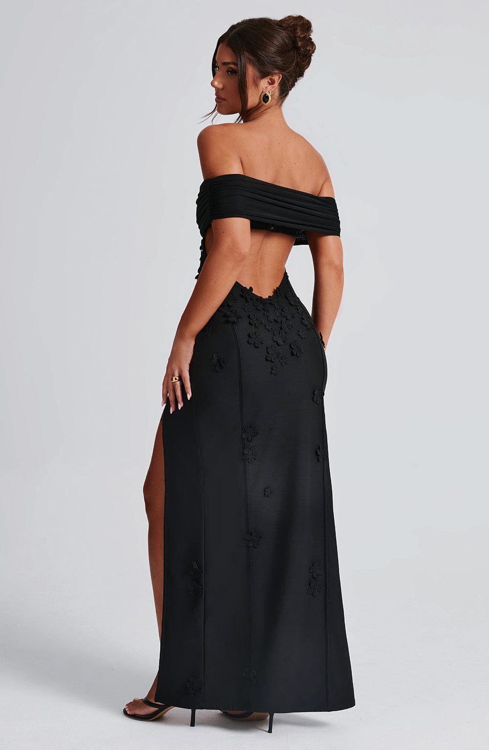 Vestido Maxi Bardot Mara Julia