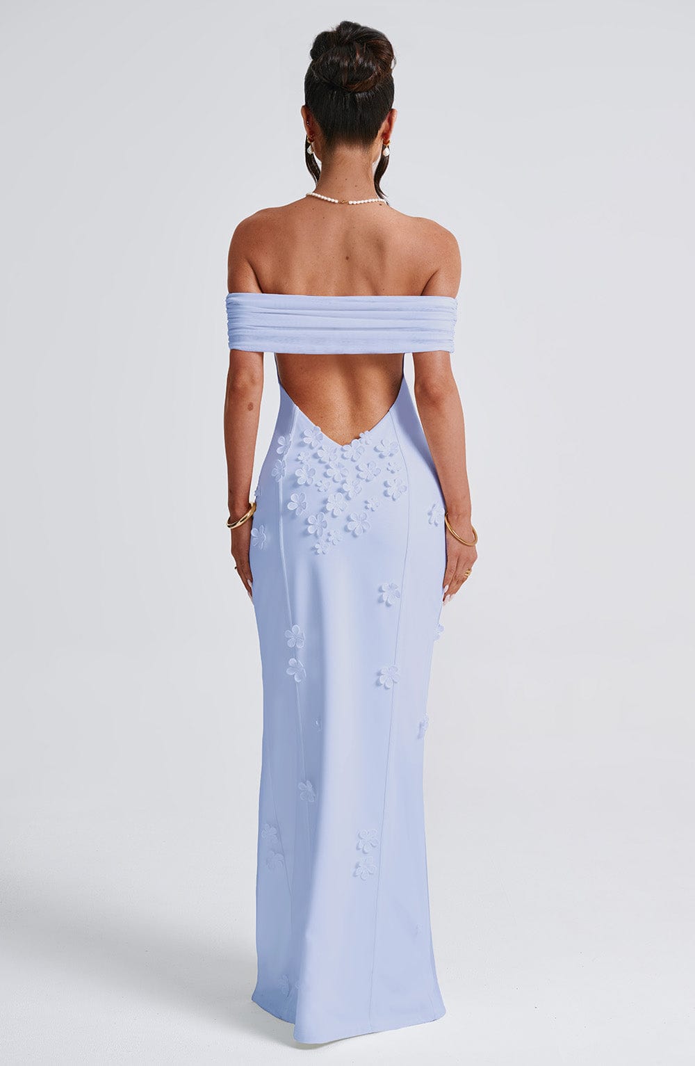 Vestido Maxi Bardot Mara Alma