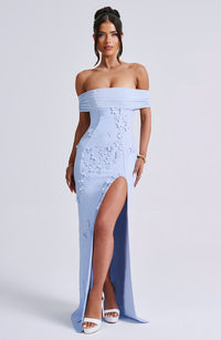 Vestido Maxi Bardot Mara Alma