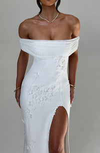 Vestido Maxi Bardot Mara Julia