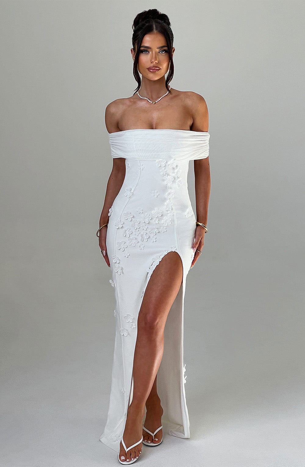 Vestido Maxi Bardot Mara Ainhoa