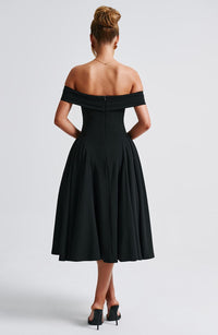 Vestido Midi Bardot Mía Marta