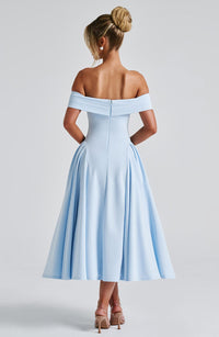 Vestido Midi Bardot Mía Marta