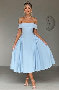 Vestido Midi Bardot Mía Vera