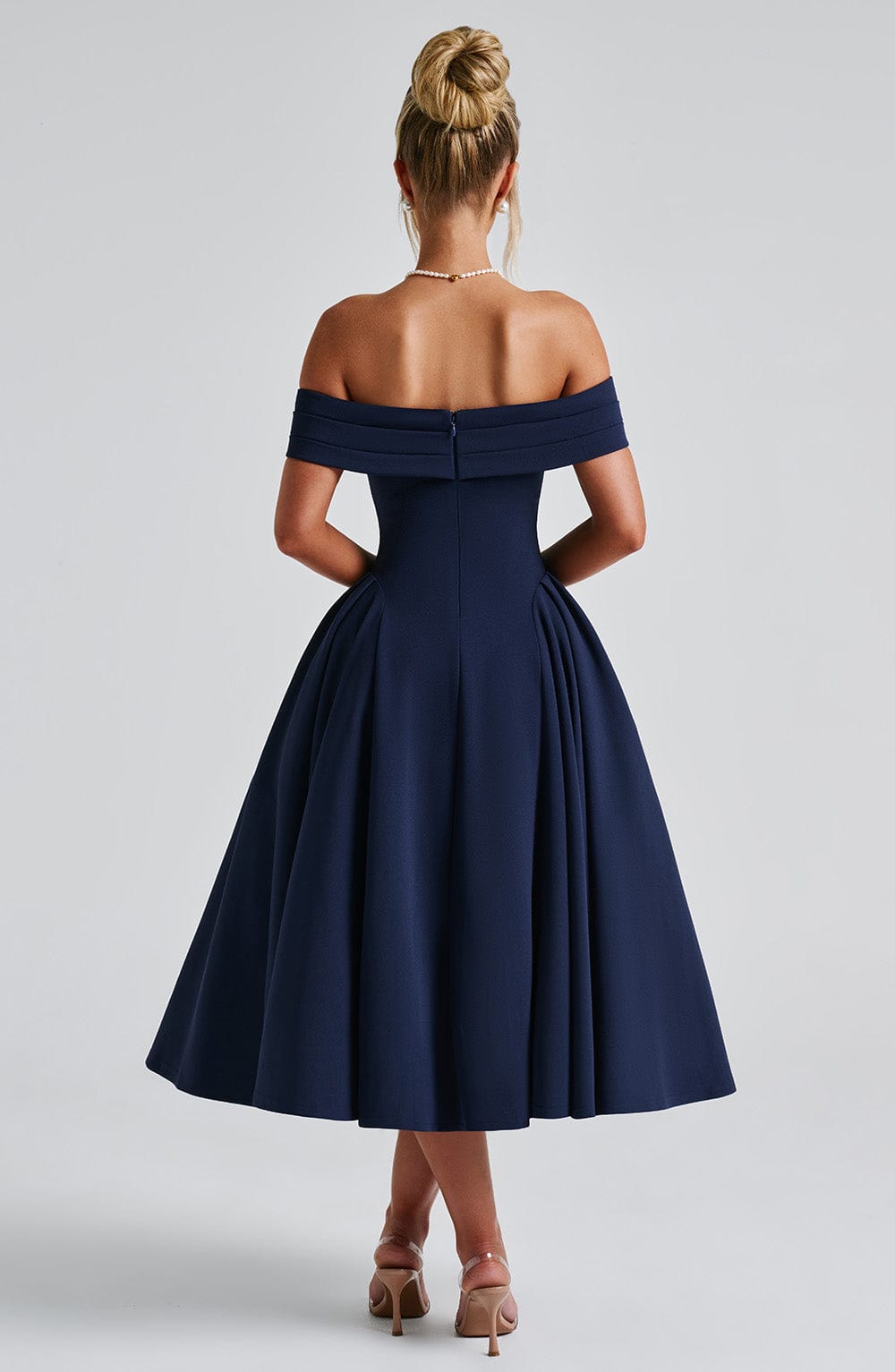 Vestido Midi Bardot Mía Marta