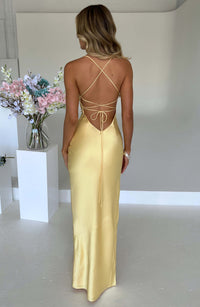 Vestido Maxi con Aberturas Esperanza
