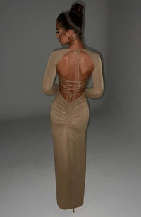 Vestido Maxi con Brillo Jimena Vera