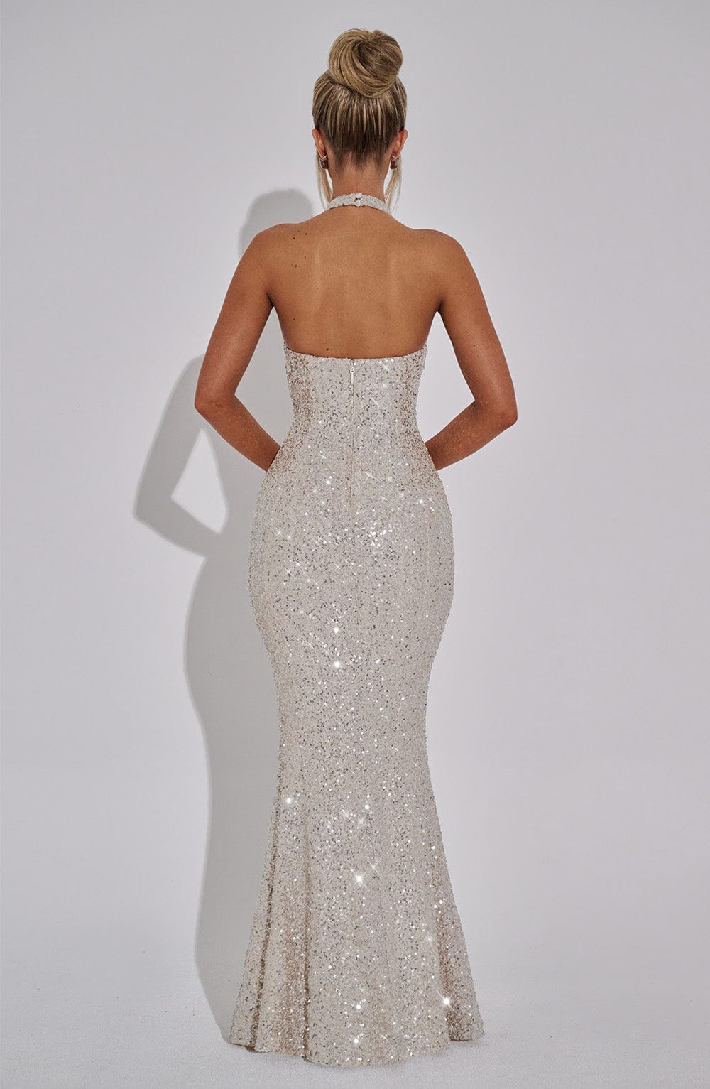 Vestido Maxi con Brillo Ainhoa