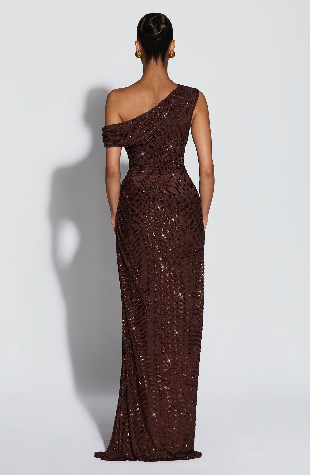 Vestido Maxi con Brillo Ariana