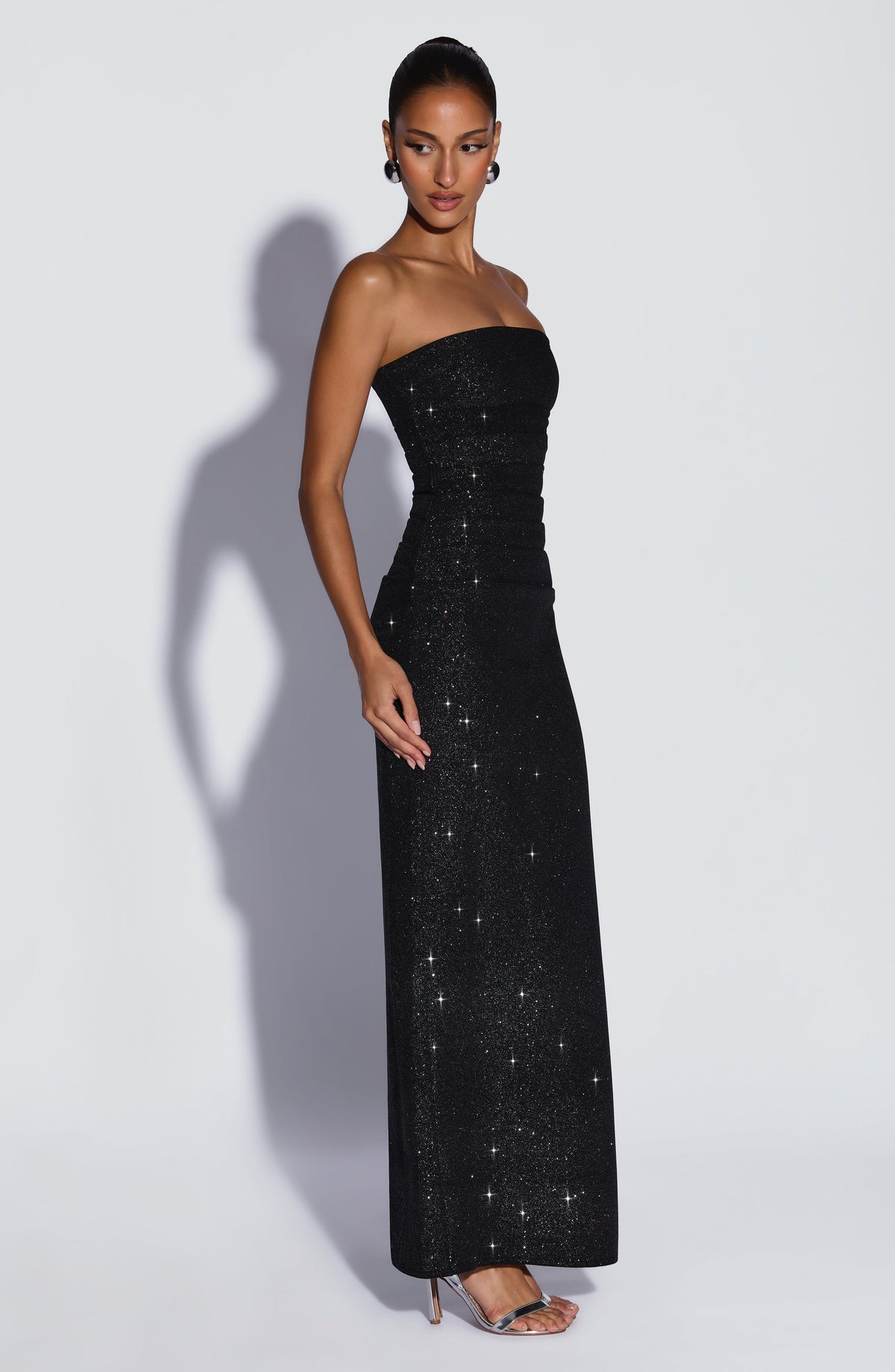 Vestido Maxi con Brillo Tamara Alma