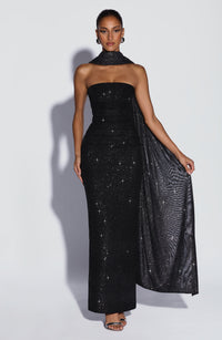 Vestido Maxi con Brillo Tamara Alma