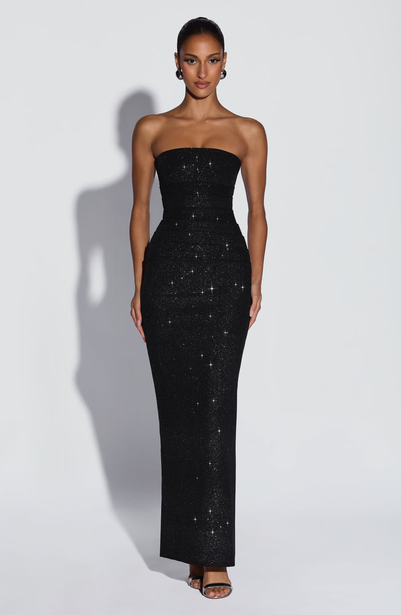 Vestido Maxi con Brillo Tamara Alma