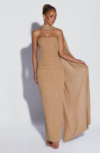 Vestido Maxi con Brillo Tamara Lucia