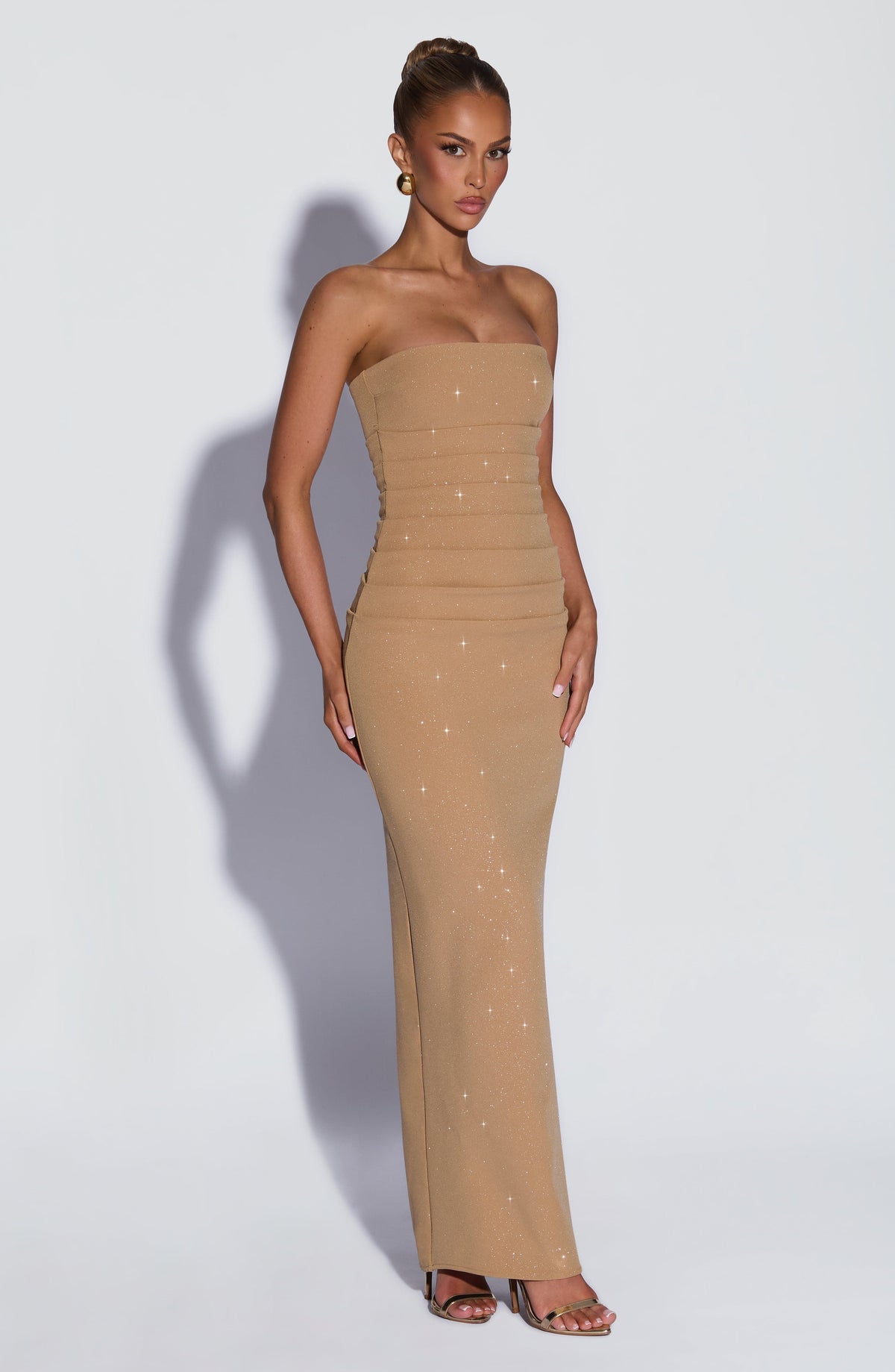 Vestido Maxi con Brillo Tamara Lucia
