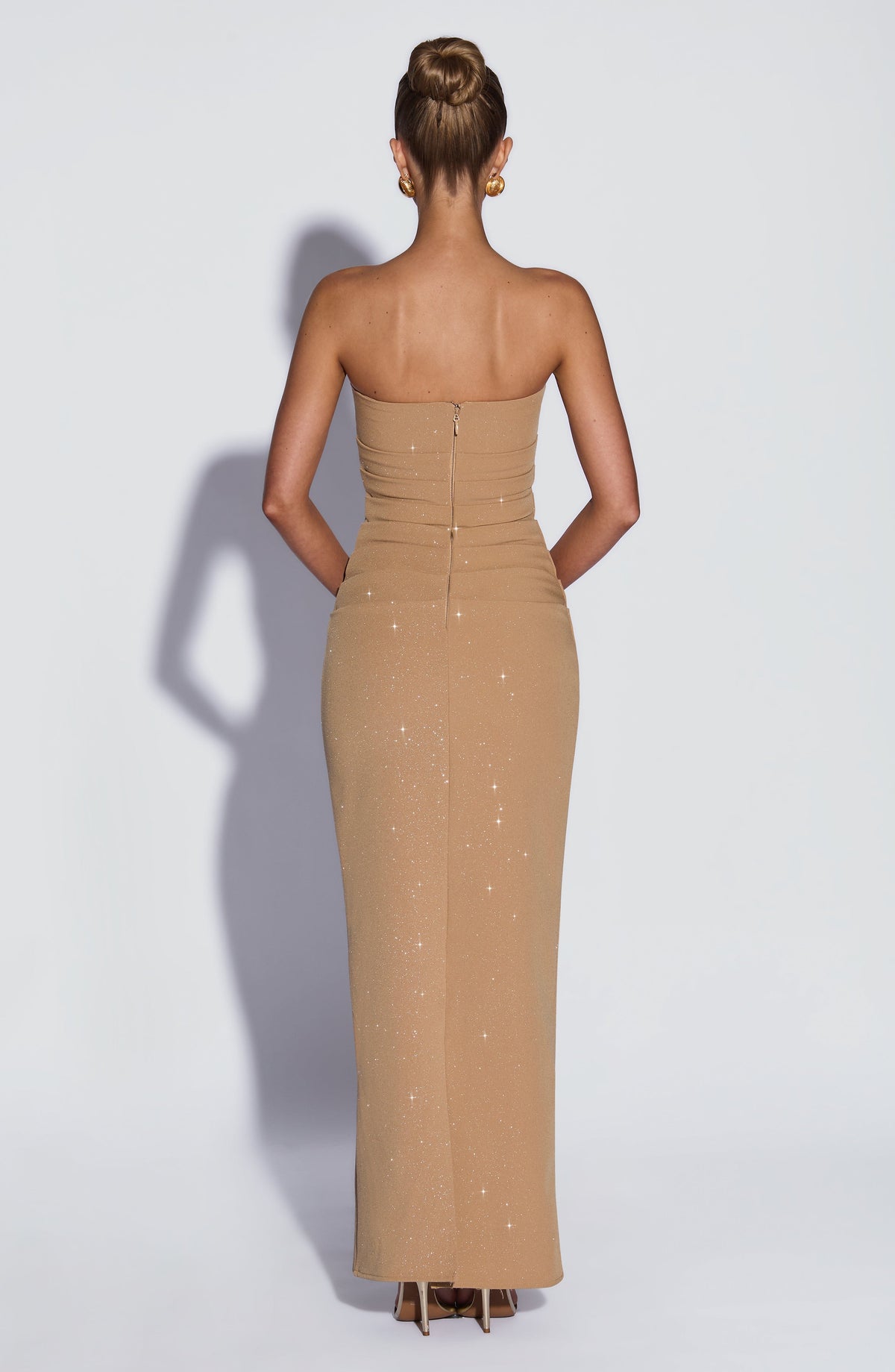 Vestido Maxi con Brillo Tamara Alma