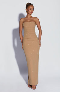 Vestido Maxi con Brillo Tamara Alma