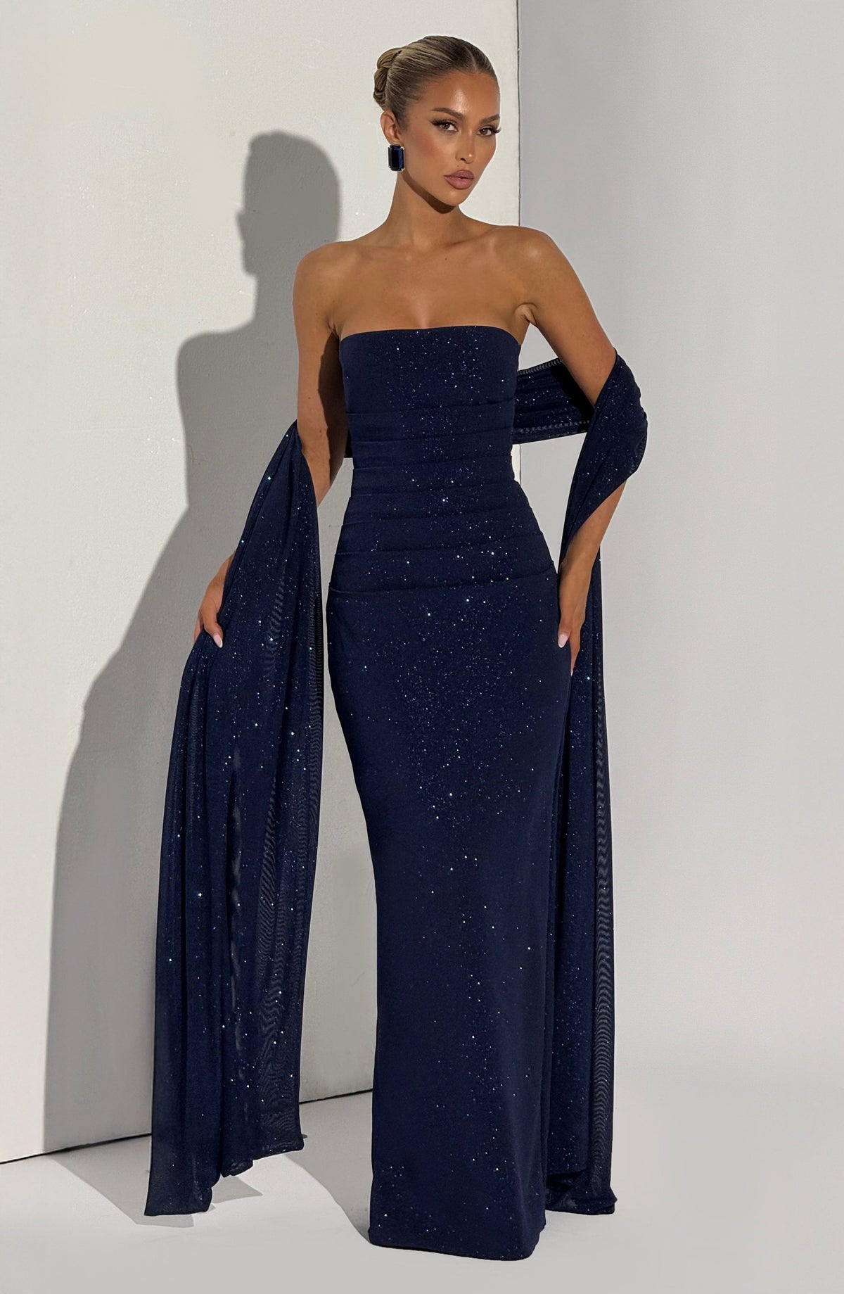 Vestido Maxi con Brillo Tamara Lucia