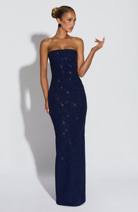Vestido Maxi con Brillo Tamara Lucia